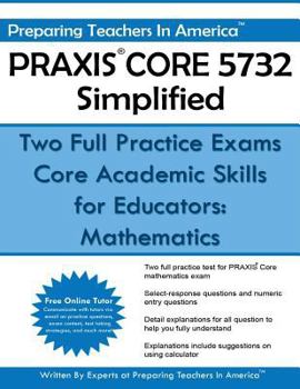 Paperback PRAXIS Core 5732 Simplified Book