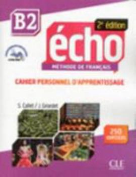 Hardcover Echo B2 Workbook & Audio CD [French] Book