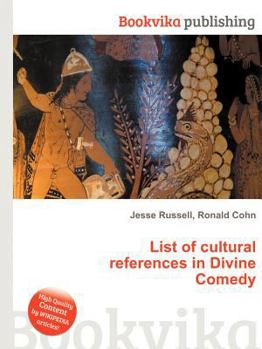 Paperback List of Cultural References in Divine Comedy Book
