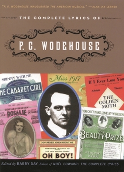 Hardcover The Complete Lyrics of P. G. Wodehouse Book
