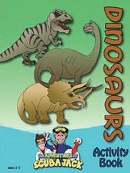 Paperback Dinosaur Activity Workbook for Kids Book