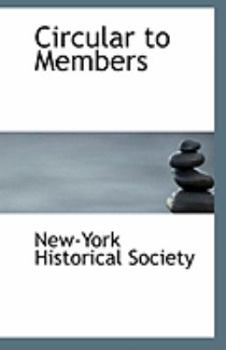 Paperback Circular to Members Book