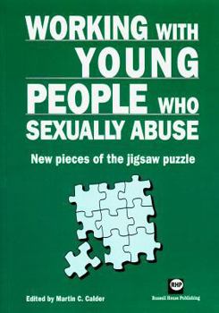 Paperback Working with young people who sexually abuse: New pieces of the jigsaw puzzle Book
