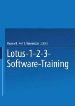 Paperback Lotus 1-2-3 Software Training [German] Book