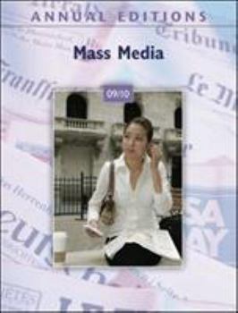 Paperback Annual Editions: Mass Media 09/10 Book