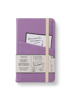 Bookaroo Pocket Notebook (A6) Aubergine