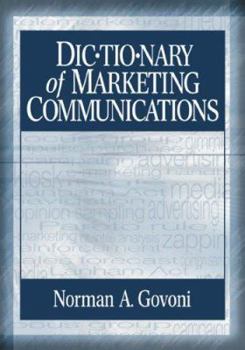 Paperback Dictionary of Marketing Communications Book
