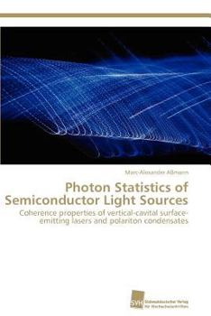Paperback Photon Statistics of Semiconductor Light Sources Book