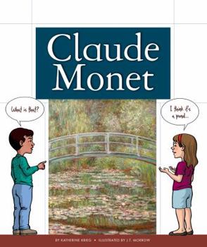 Library Binding Claude Monet Book