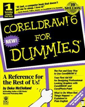 Paperback CorelDRAW! 6 for Dummies Book