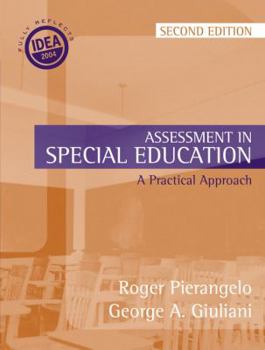 Paperback Assessment in Special Education Book