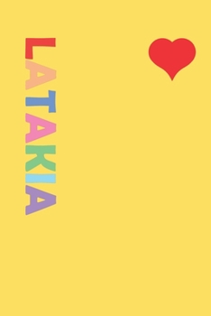 Paperback Latakia: Notebook (120 dot grid pages, softcover with matt finish) I Notebook I Diary I Idea book