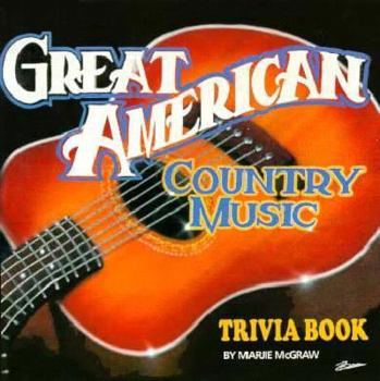 Paperback Great American Country Music: Trivia Book