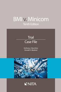 Paperback BMI v. Minicom: Trial, Case File Book