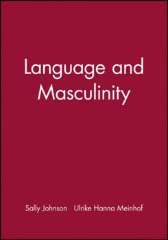 Paperback Language and Masculinity Book