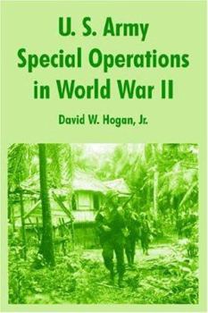 Paperback U. S. Army Special Operations in World War II Book