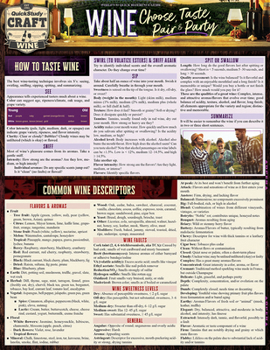 Misc. Wine - Choose, Taste, Pair & Party: A Quickstudy Laminated Reference Guide Book