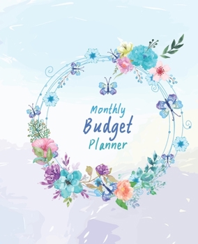 Paperback Monthly Budget Planner: Expense Tracker Notebook Monthly Budgeting Journal, 7.5" x 9.25", 150 Pages Book