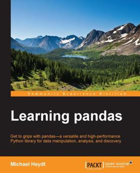 Paperback Learning Pandas Book