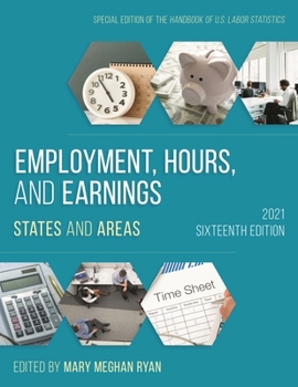 Paperback Employment, Hours, and Earnings 2021: States and Areas Book