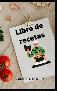 Paperback Libro de recetas [Spanish] Book