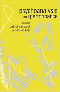 Hardcover Psychoanalysis and Performance Book