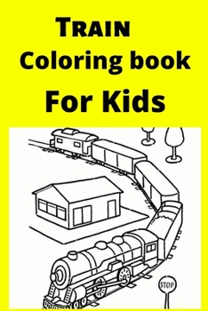 Train Coloring book For Kids