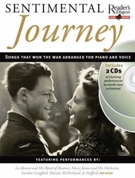 Paperback Sentimental Journey: Reader's Digest Piano Library Book/2-CD Pack [With 2 CDs] Book