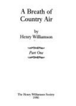 Paperback A breath of country air: part 1 Book