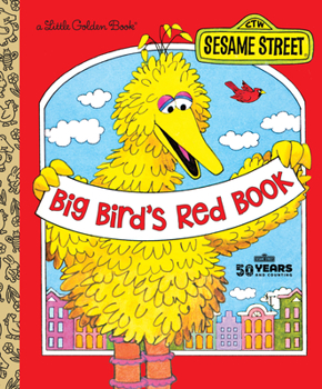 Hardcover Big Bird's Red Book (Sesame Street) Book