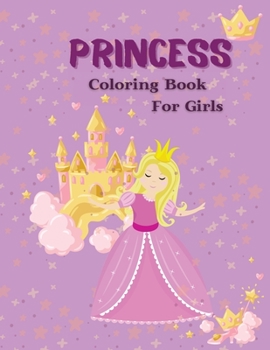 Paperback Princess: Coloring Book for Girls, Coloring Book with Princess Book