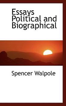 Paperback Essays Political and Biographical Book