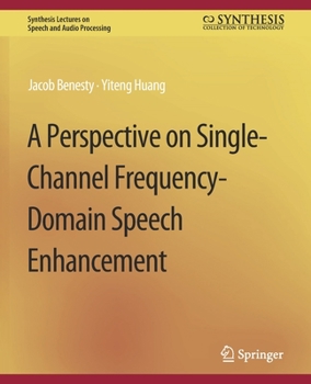 Paperback A Perspective on Single-Channel Frequency-Domain Speech Enhancement Book