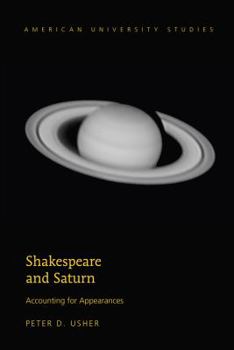 Hardcover Shakespeare and Saturn: Accounting for Appearances Book