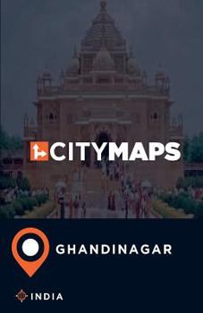 Paperback City Maps Ghandinagar India Book
