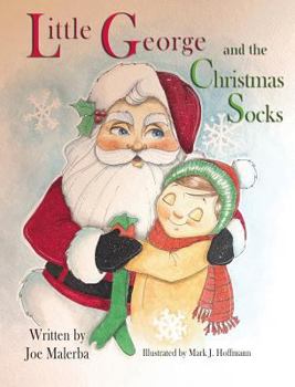 Hardcover Little George And The Christmas Socks Book