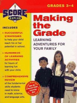 Paperback Kaplan Making the Grade: Grades 3-4 Book