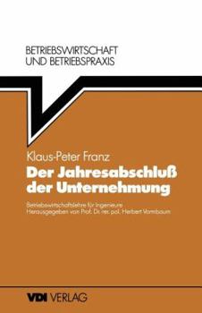 Paperback Der Jahresabschluß Der Unternehmung [German] Book