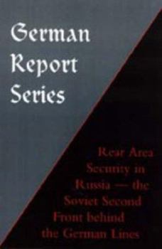 Paperback German Report Series: Rear Area Security in Russia Book