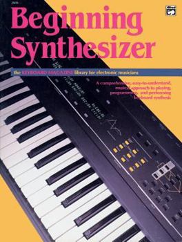 Paperback Beginning Synthesizer Book