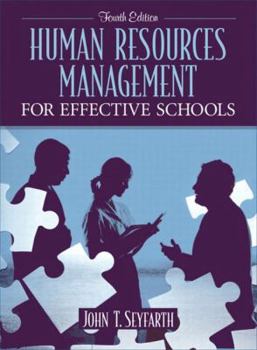 Hardcover Human Resources Management for Effective Schools Book