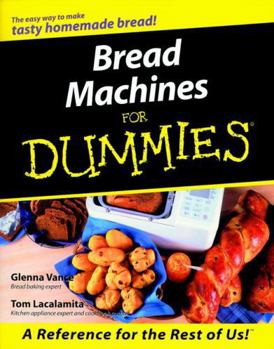 Paperback Bread Machines for Dummies Book