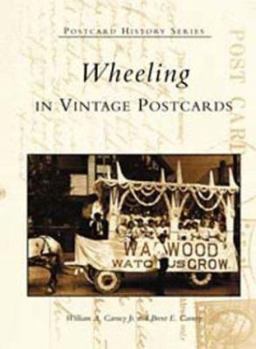 Paperback Wheeling in Vintage Postcards Book