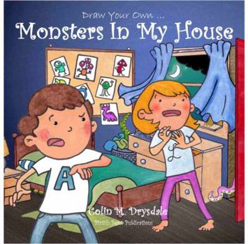 Paperback Draw Your Own Monsters In My House Book
