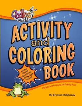 Paperback Activity and Coloring Book