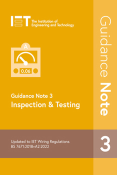 Paperback Guidance Note 3: Inspection & Testing Book