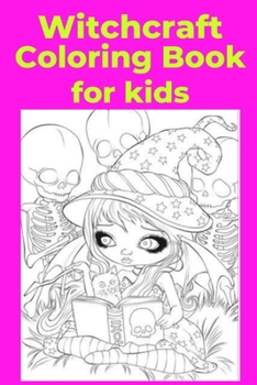 Paperback Witchcraft Coloring Book for kids [Large Print] Book