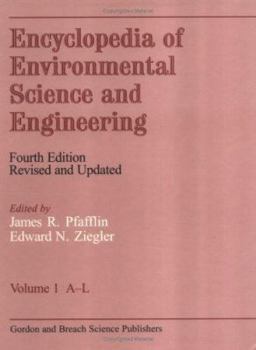 Hardcover Encyclopedia of Environmental Science and Engineering Book