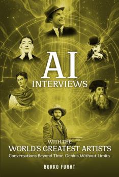 Hardcover AI Interviews with the World’s Greatest Artists: Conversations Beyond Time. Genius Without Limits. Book