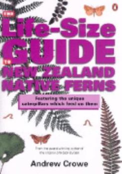 Paperback Life-size Guide to New Zealand Native Ferns: Featuring the Unique Caterpillars Which Feed on Them Book